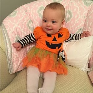 Halloween pumpkin dress